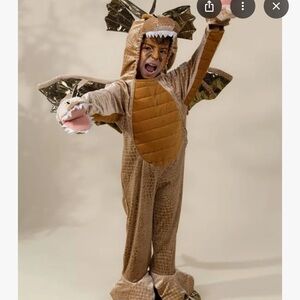 Brown Dragon Costume for Kids